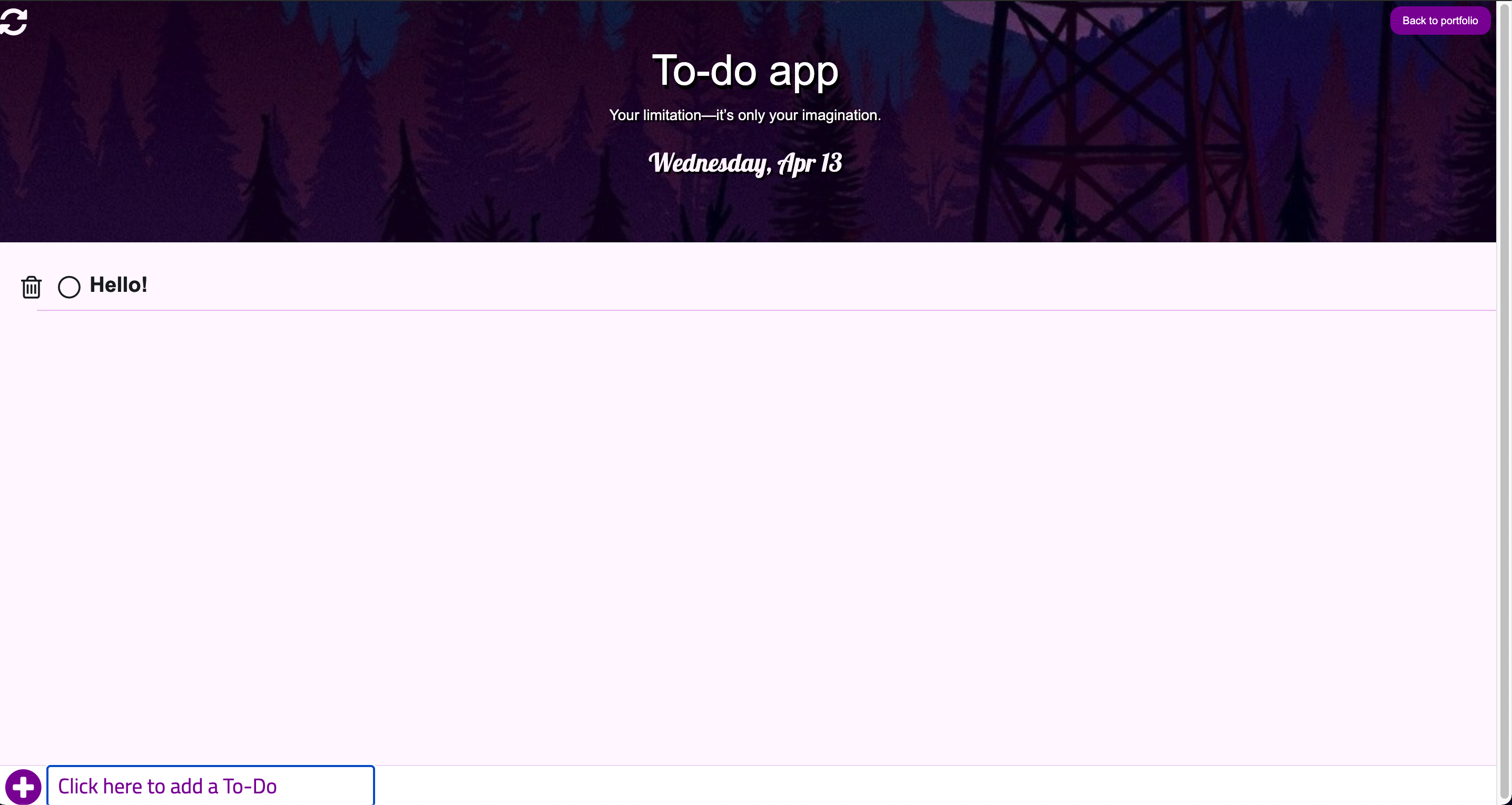 To-do website